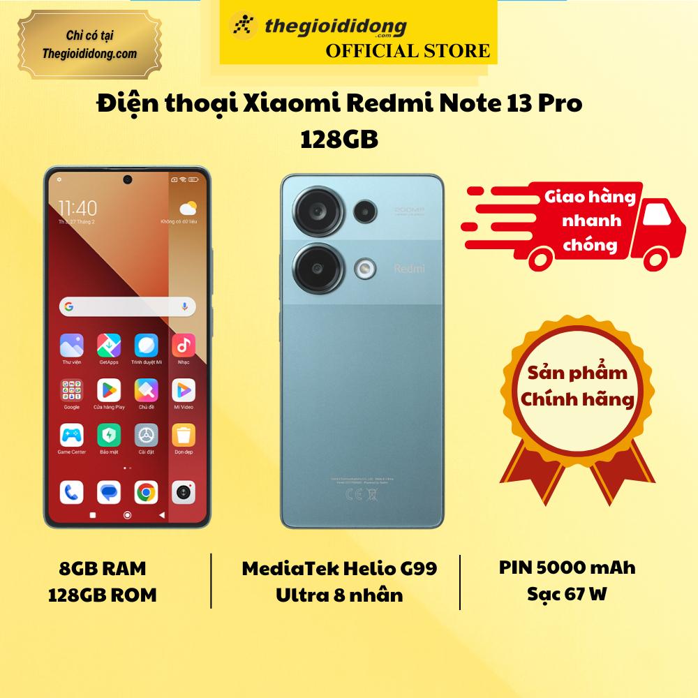 Điện thoại Xiaomi Redmi Note 13 Pro 128GB - Hàng Chính Hãng