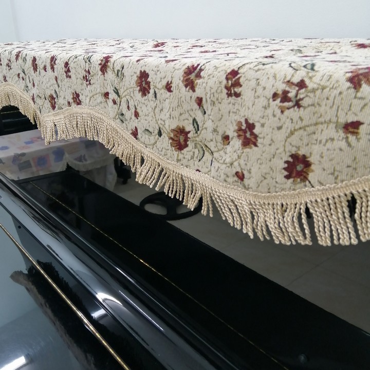 KHĂN PHỦ ĐÀN PIANO MẪU HOA PHI THUYỀN