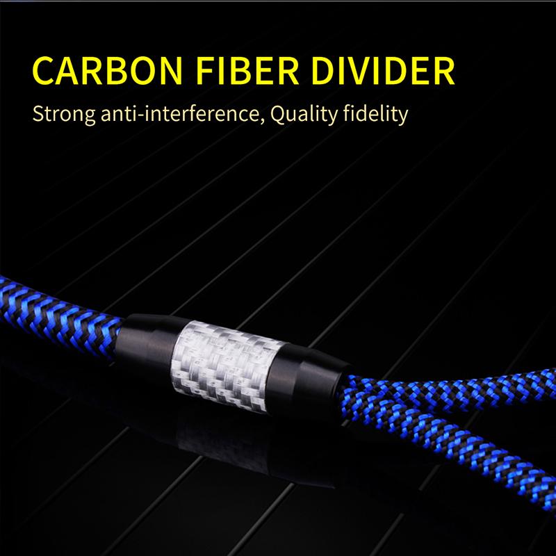Cáp âm thanh RCA Giắc cắm 3,5 mm AUX sang 2RCA Bộ chuyển đổi đầu đực Cáp âm thanh cho máy tính xách tay MP3 TV Loa siêu trầm Loa khuếch đại Loa Màu sắc: Xanh lam