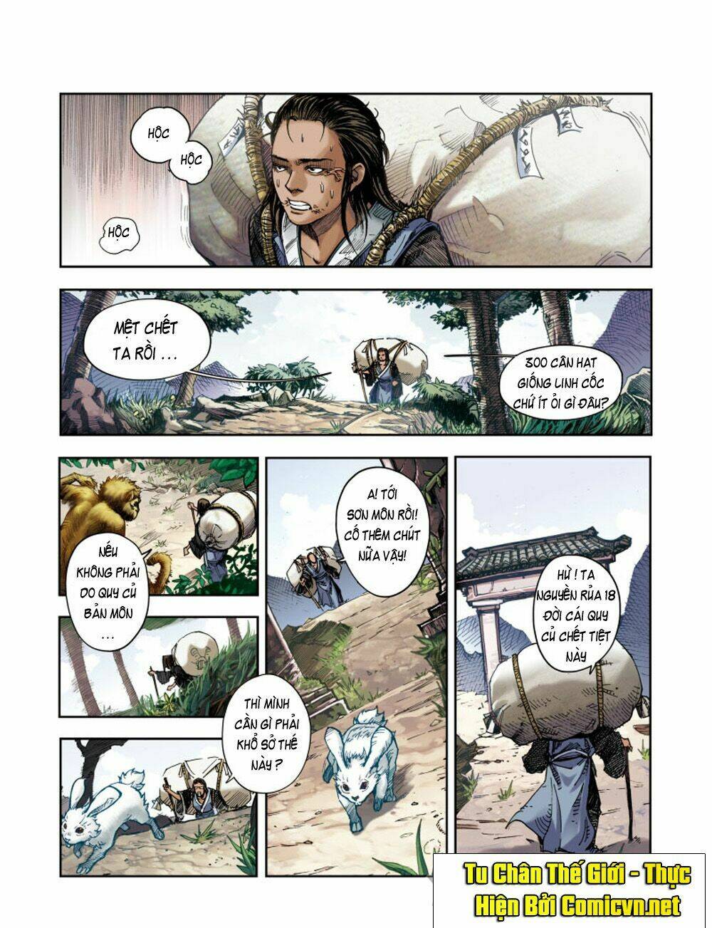 tu chân thế giới chapter 1 4