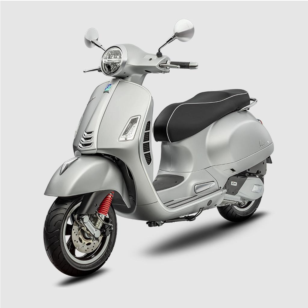 Xe Tay Ga Vespa GTS Super Sport 150 Màu Bạc Grey Materia