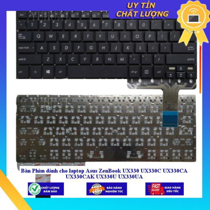 Bàn Phím dùng cho laptop Asus ZenBook UX330 UX330C UX330CA UX330CAK UX330U UX330UA - ĐEN-ĐÈN-NÚT NGUỒN - Hàng Nhập Khẩu New Seal