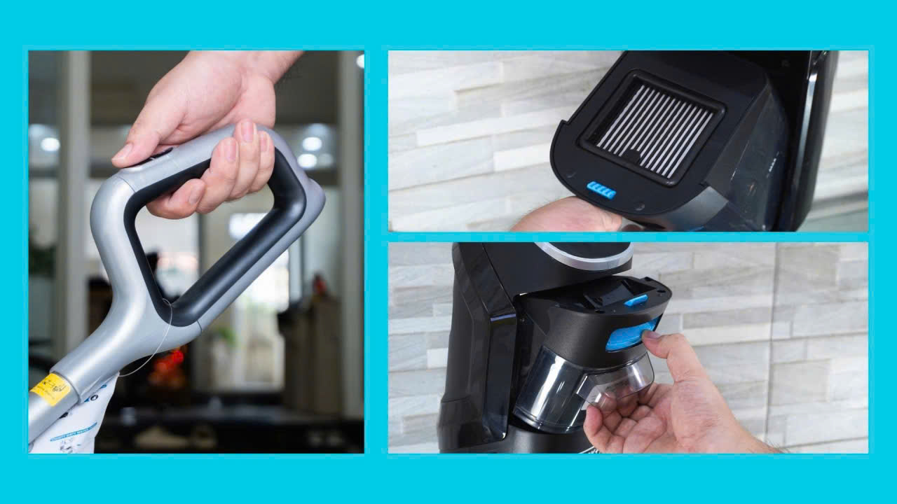 Máy hút bụi không dây lau sàn thông minh 5 chức năng Black+Decker BXUVXA02 -HÀNG CHÍNH HÃNG