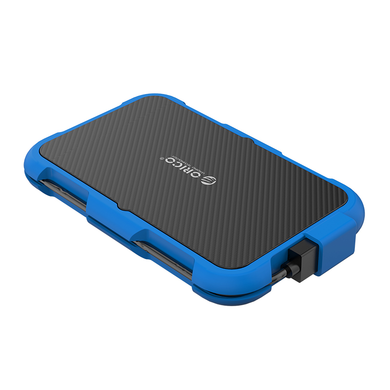 Hộp Đựng Ổ Cứng Di Động HDD Box ORICO 2739U3 USB3.0/2.5 Nhựa ABS+Silica gel - Hàng Chính Hãng