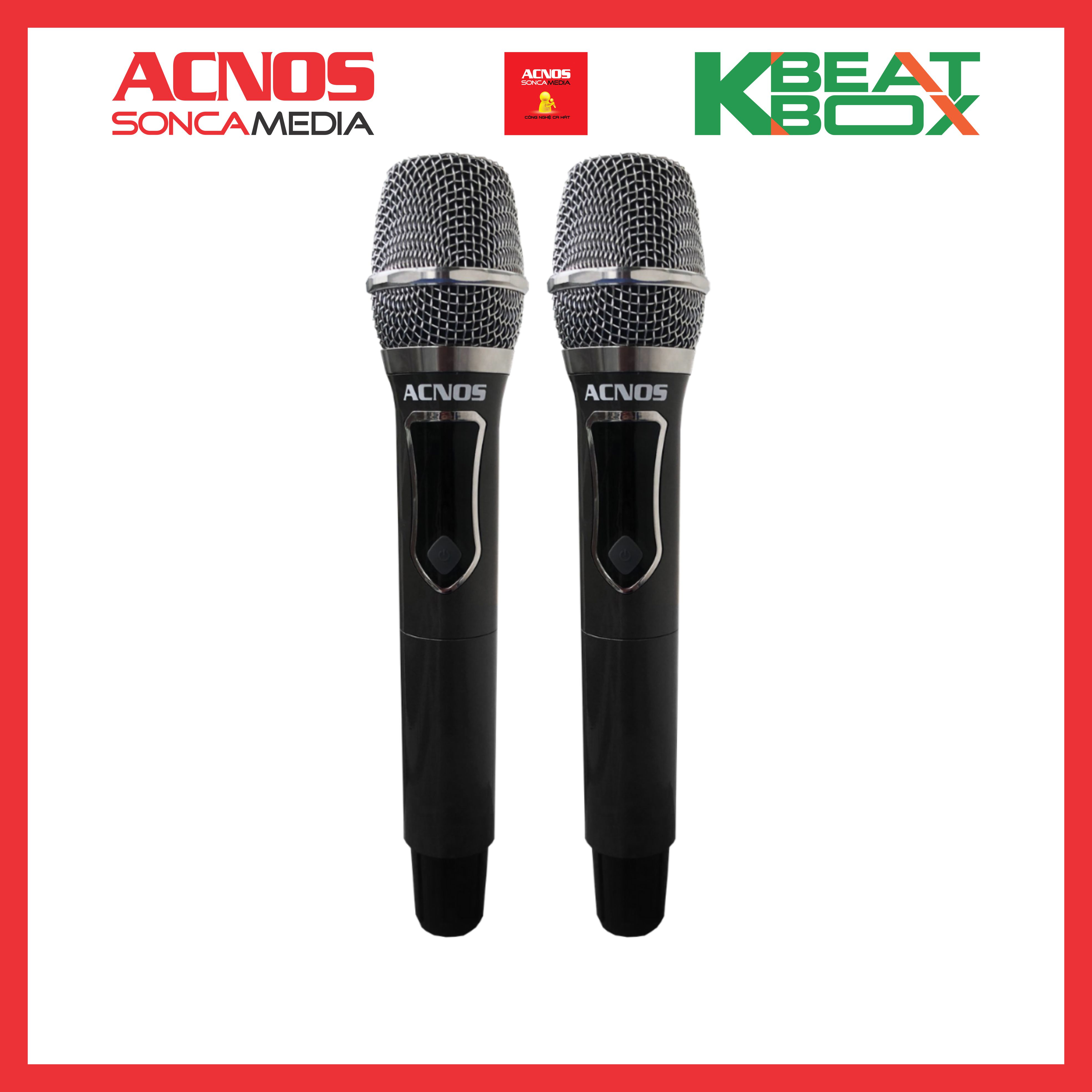 Micro không dây UHF ACNOS KA05 (Micro rời - 1 cặp) [HÀNG CHÍNH HÃNG]