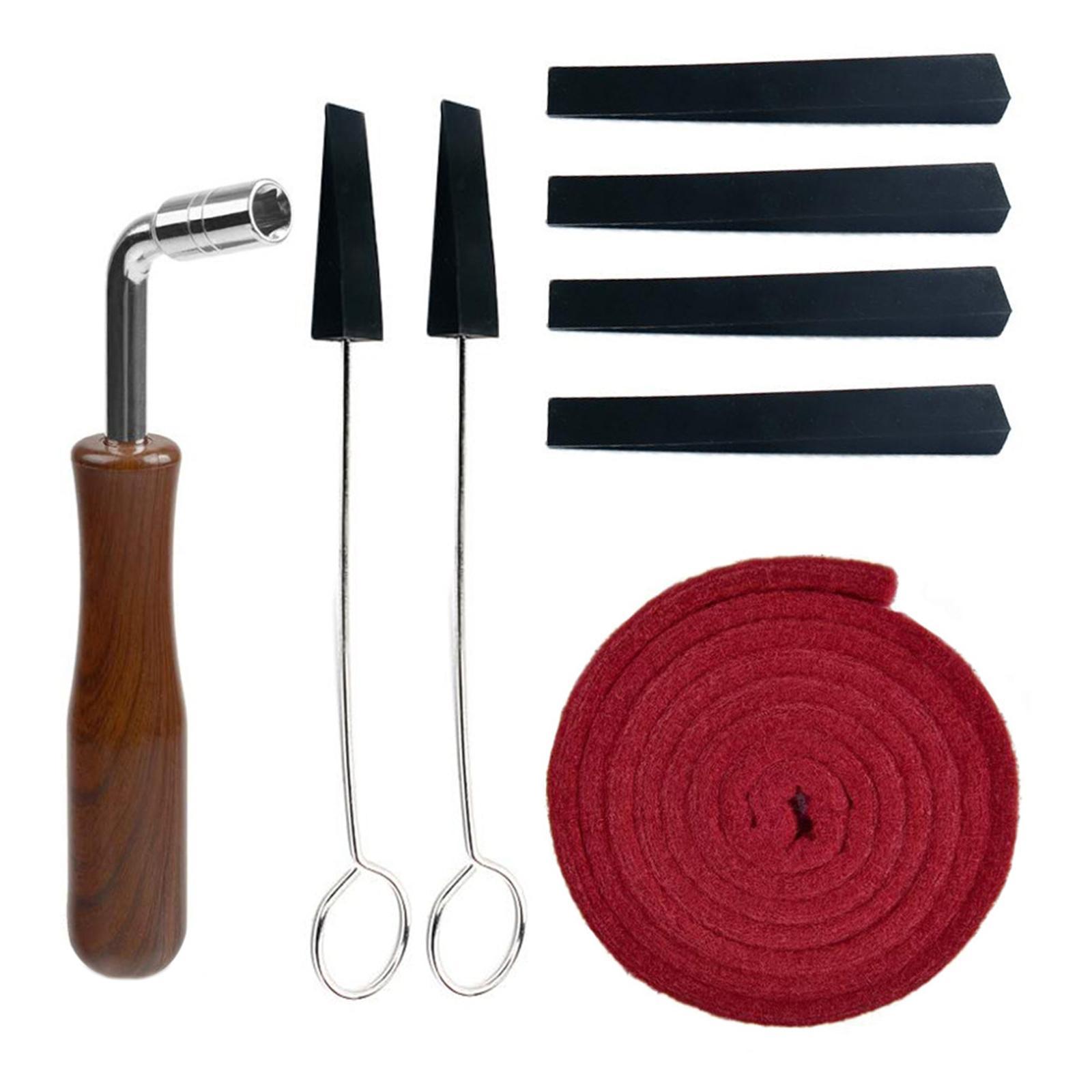 Piano Tuning Lever Tools Kit DIY Piano Fixing Kit for Maintenance Parts Pianos Repair