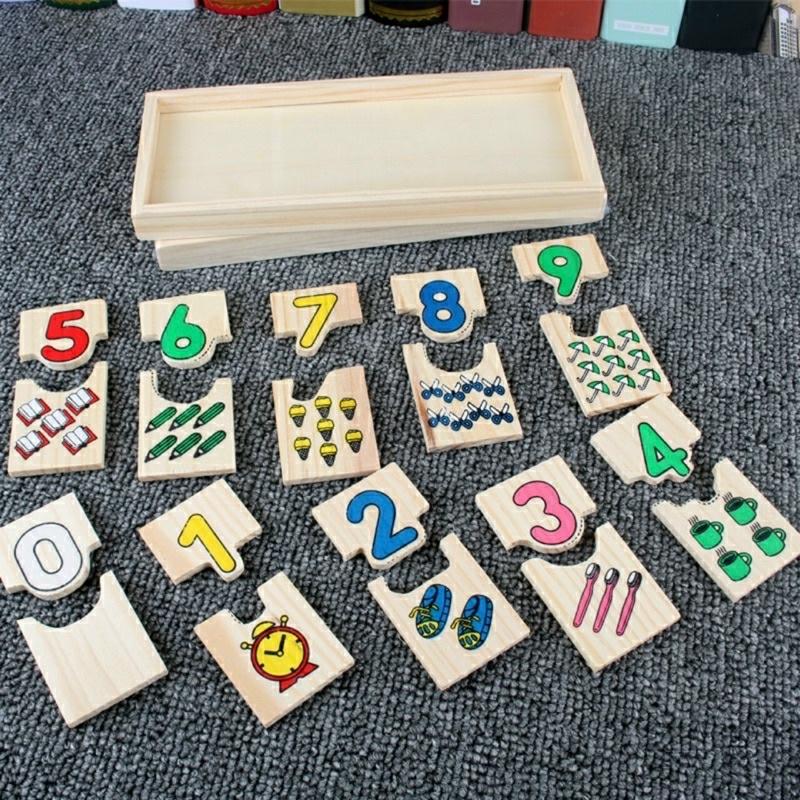 Bộ SỐ GHÉP HÌNH MONTESSORI