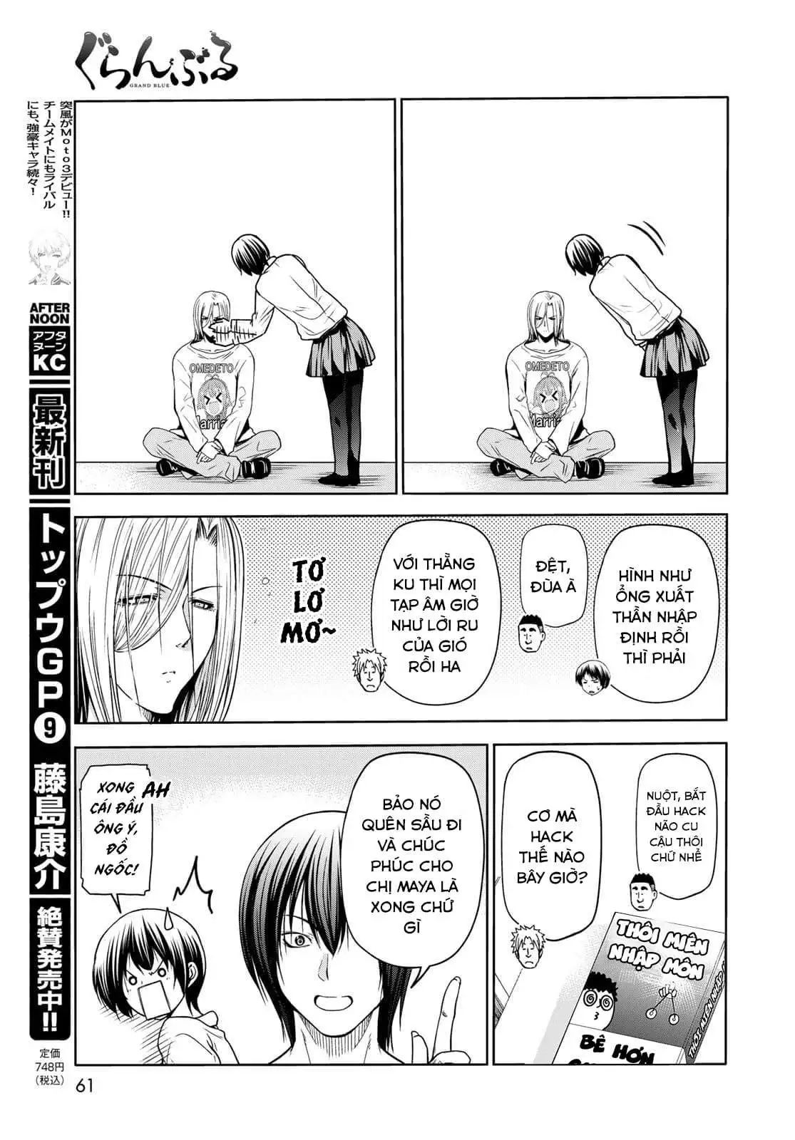 cô gái thích lặn - grand blue chapter 73 25