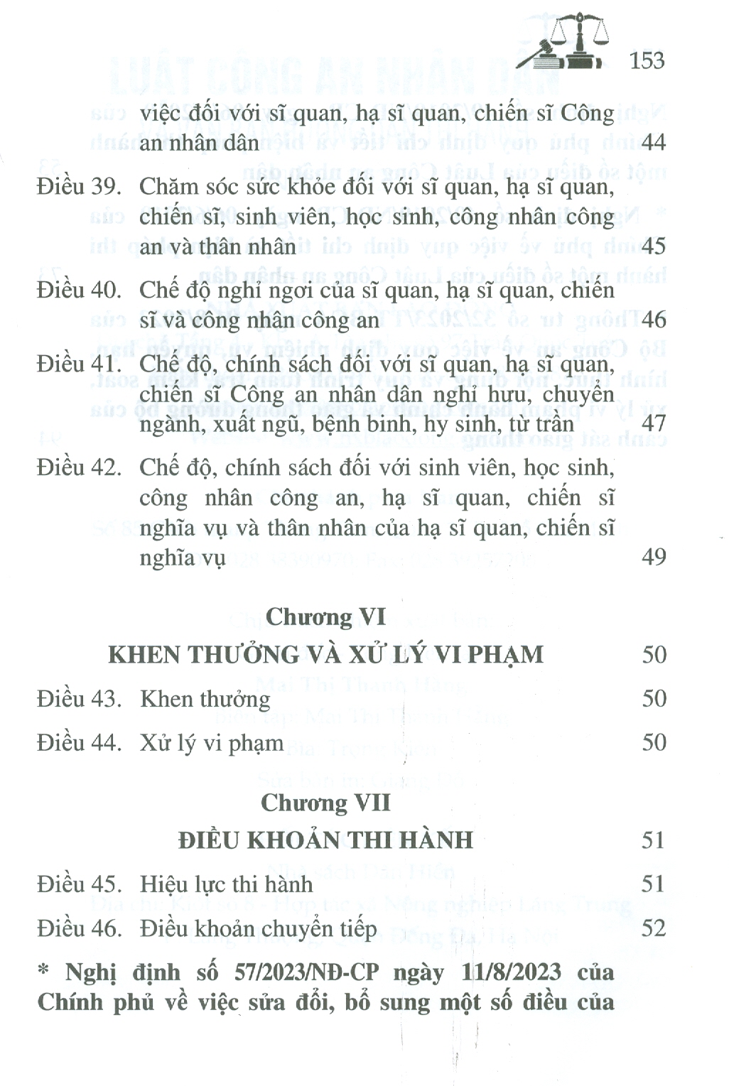 Luật Công An Nhân Dân Và Văn Bản Hướng Dẫn Thi Hành Năm 2023