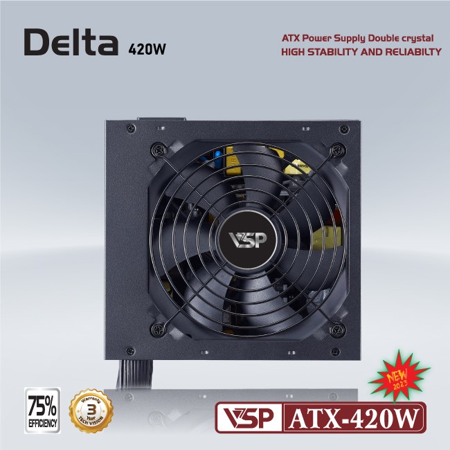 Nguồn máy tính DELTA  ATX 420W