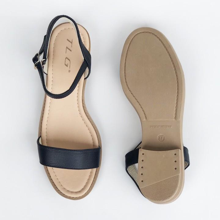 Sandal nữ 3 phân đế đúc,quai da siêu dễ thương 21332