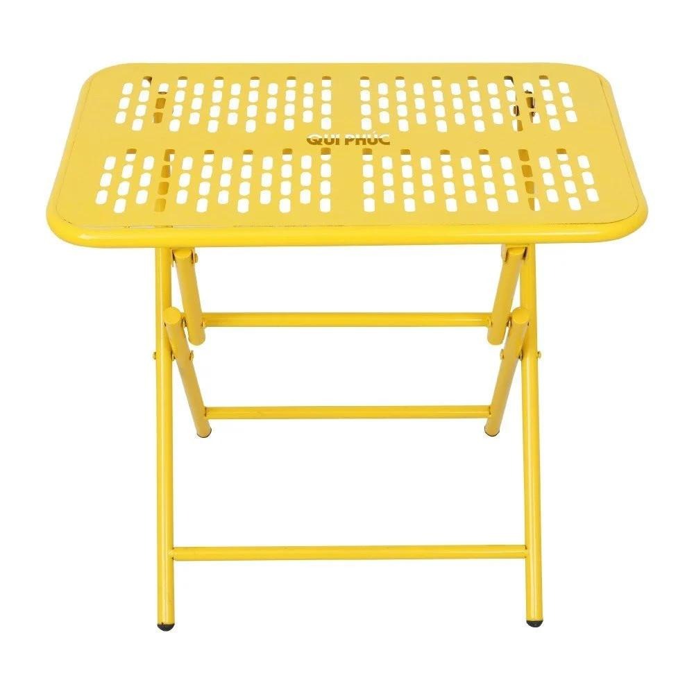 Bàn cà phê Qui Phúc - Kích thước 40x60cm Bento CNC, phù hợp cho các quán trà, cà phê, không gian chill tại nhà