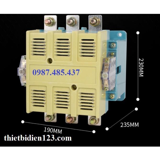 Contactor 3P CJ2-400A - Khởi động từ 3 pha công suất lớn 400A