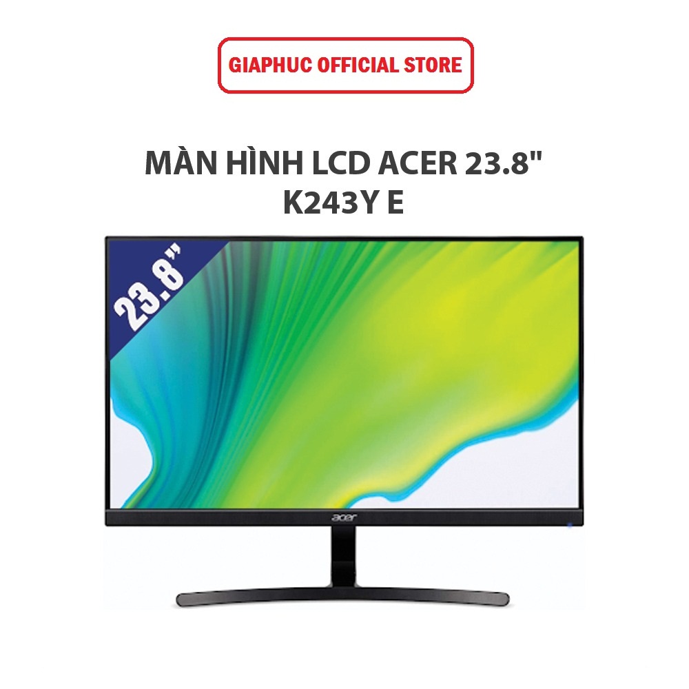 Màn hình LCD ACER 23.8&quot; K243Y E (UM.QX3SV.E01) (1920 x 1080/IPS/100Hz/1 ms/FreeSync) - Hàng Chính Hãng