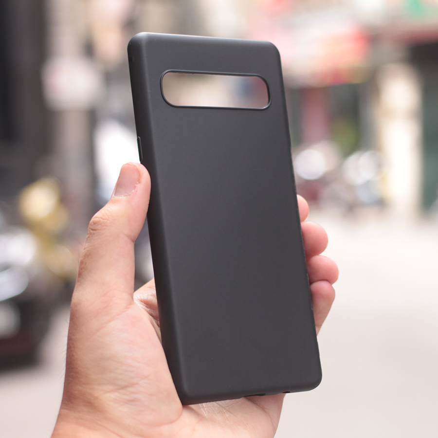 Ốp lưng silicon dẻo cho Samsung Galaxy S10 5G - Hàng nhập khẩu
