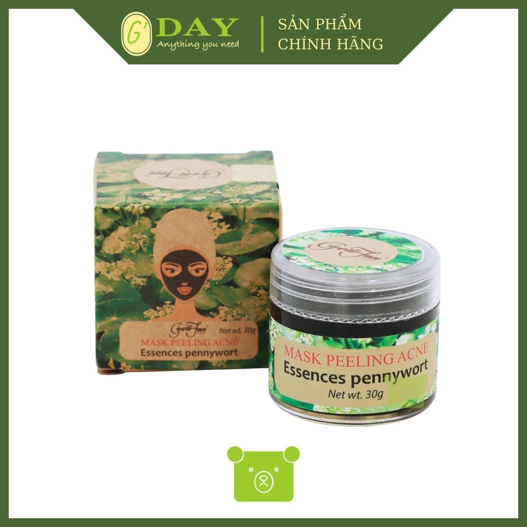 Mặt Nạ Lột Mụn, Hút Độc Chì GoldFace Mask Peeling Acne 30g