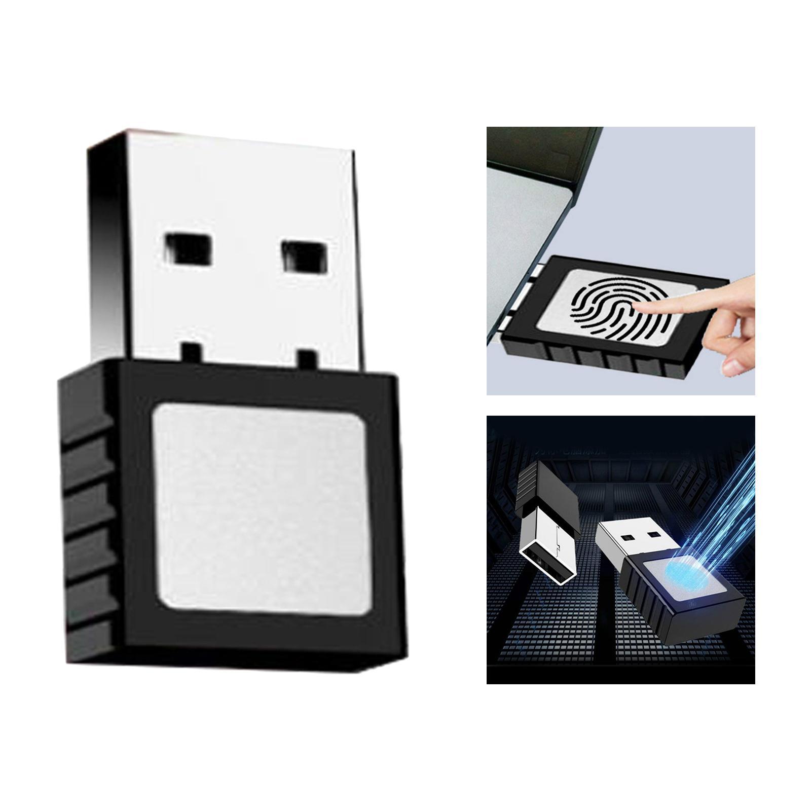USB Fingerprint Reader Key Speedy Matching Login Key for Windows 10