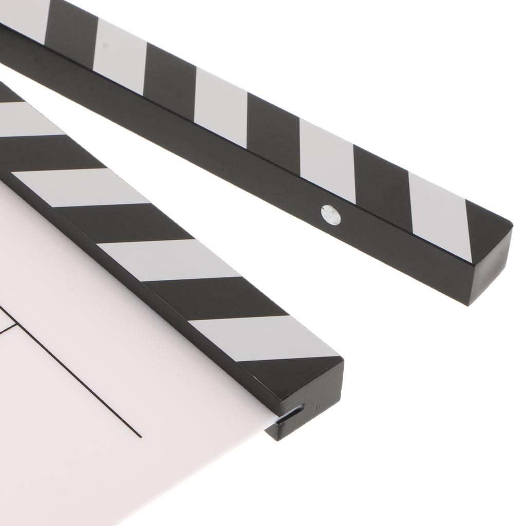 Studio Camera Photography Video Acrylic Clapboard Director Film Film