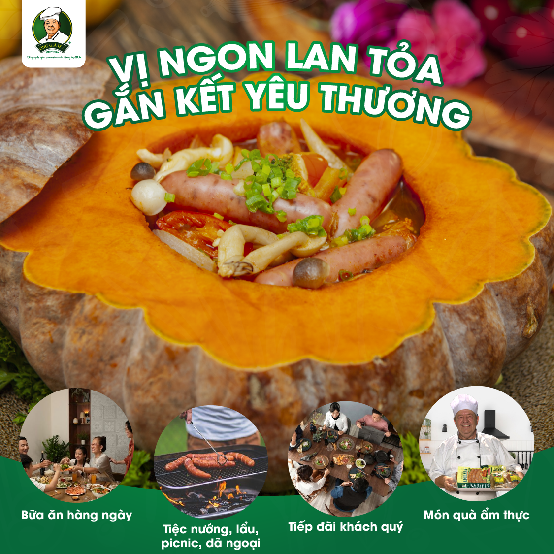 [Chỉ Giao Hà Nội] Xúc xích Nấm 400g