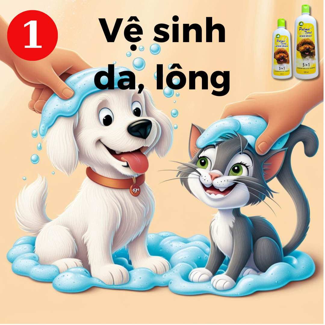 Dầu tắm Palma Total 300ml
