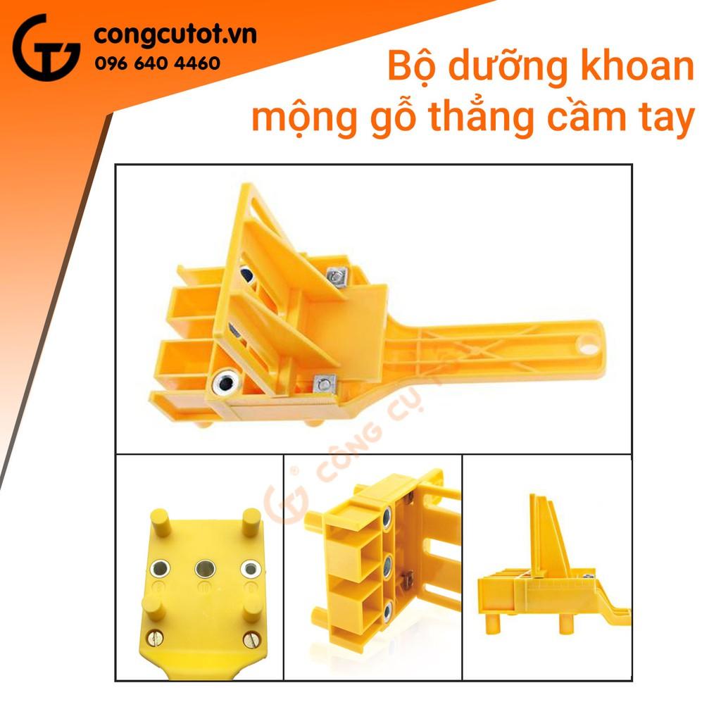 Cữ khoan chốt gỗ cầm tay 6-8-10mm