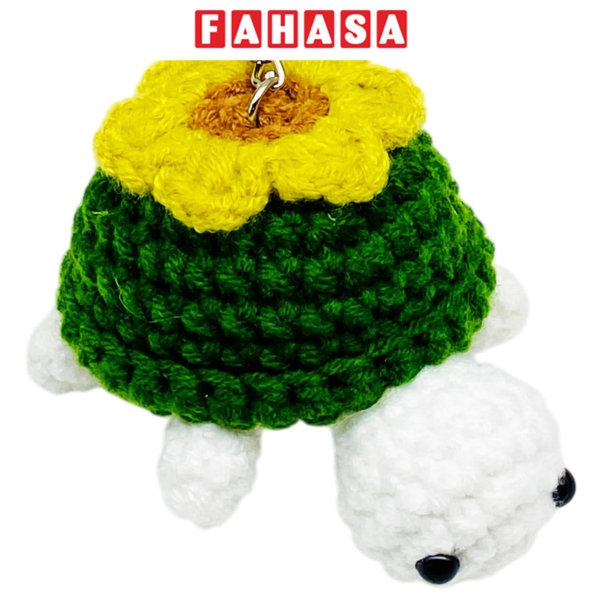 Móc Khoá Len Thủ Công Hình Rùa - Mẫu 4