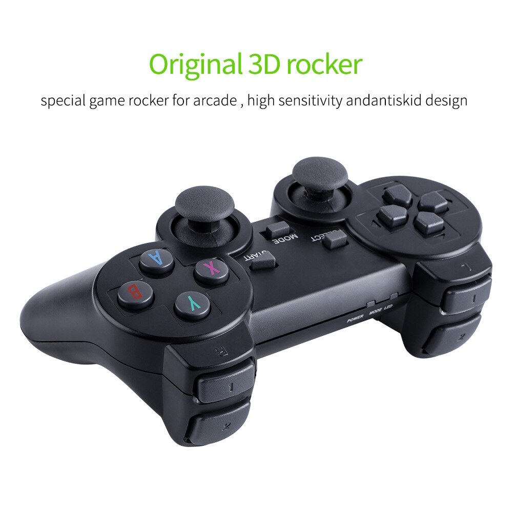 Bộ máy game stick 4K PS3000 tay cầm không dây - Máy chơi game điện tử HDMI hai người chơi kết nối TV 32G/64G Máy chơi game khác tay cầm joystick - Tặng file game đua xe thú.