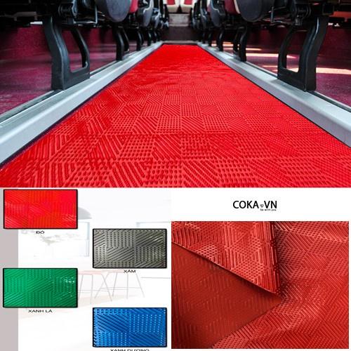 Thảm nhựa gai bông cúc, thảm trải sàn nhà , trước sảnh chống trơn trượt khổ 90cm (bán lẻ và nguyên cuộn)
