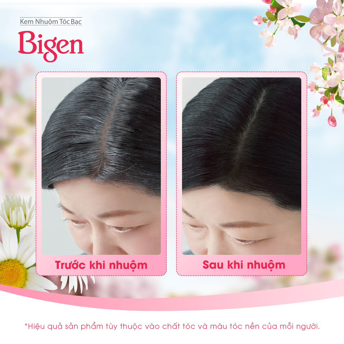 Thuốc nhuộm dưỡng tóc phủ bạc thảo dược Bigen Conditioner Thương hiệu Nhật Bản 80ml dạng kem - BHCC