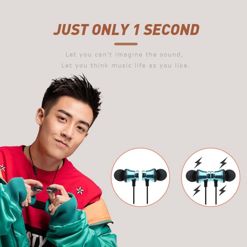 Tai nghe Bluetooth thể thao gắn kèm Mic tiện dụng
