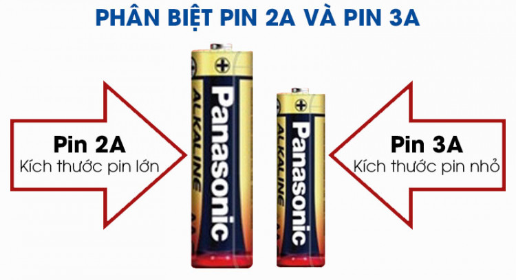 Pin AAA 2 viên Panasonic Alkaline LR03T-2BPKV