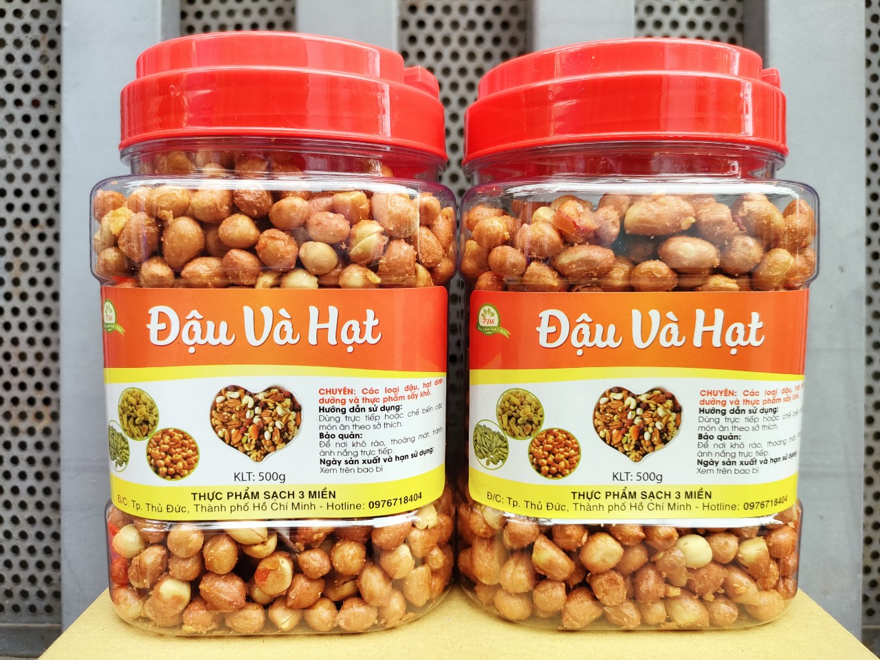 1KG ĐẬU PHỘNG RANG TỎI ỚT THƠM NGON