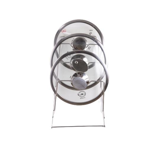 Giá kệ treo úp nắp vung nắp nồi bằng inox cao cấp