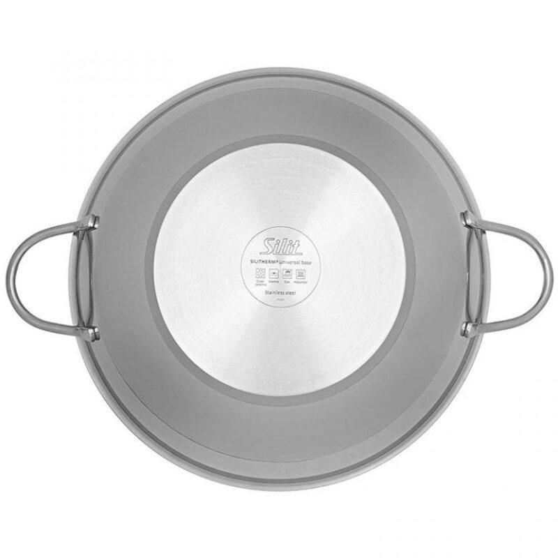 Chảo 2 Quai Sâu Lòng Silit Work 32cm, Chảo Chiên, Xào Chất Liệu Thép Không Gỉ, Dẫn Nhiệt Nhanh, Dùng Cho Mọi Loại Bếp