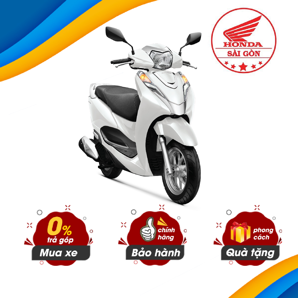 Xe máy Honda Lead 125cc 2022 - Phiên Bản Tiêu Chuẩn