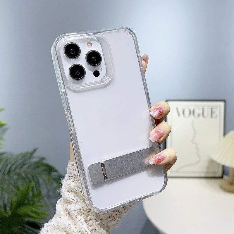Ốp Điện Thoại Giá Đỡ Chống Sốc cao cấp Cho iphone 12 13 14 15 Pro max