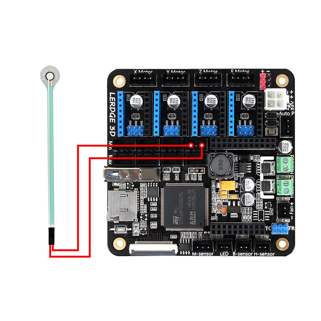 3D Printer Accessories Automatic Leveling Module Film Pressure Probe Type Auto-leveling Sensor For V6 / MK8 Nozzles