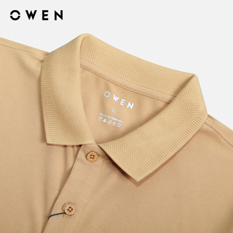 Áo polo ngắn tay CVC Spandex Trơn