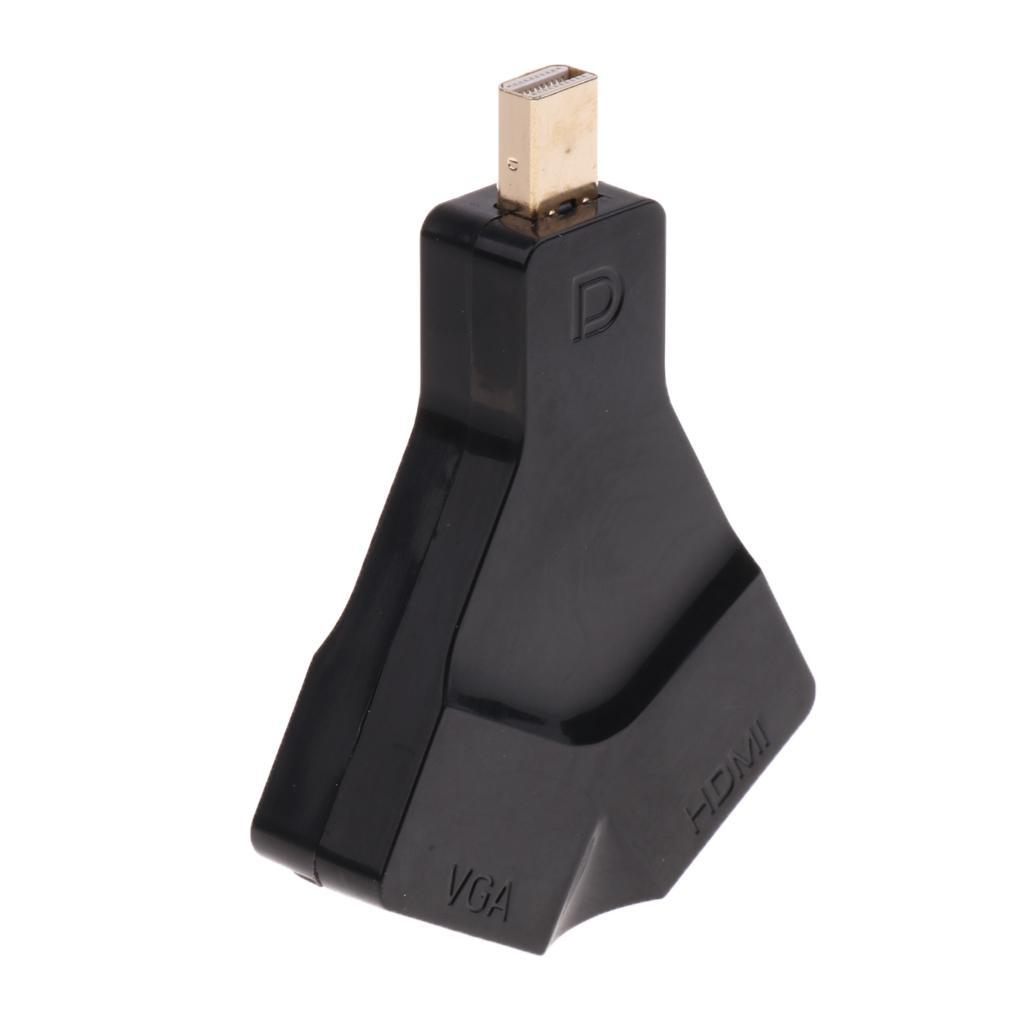 Mini  DP to  VGA Multiport Charge 4Kx2K Adapter Hub