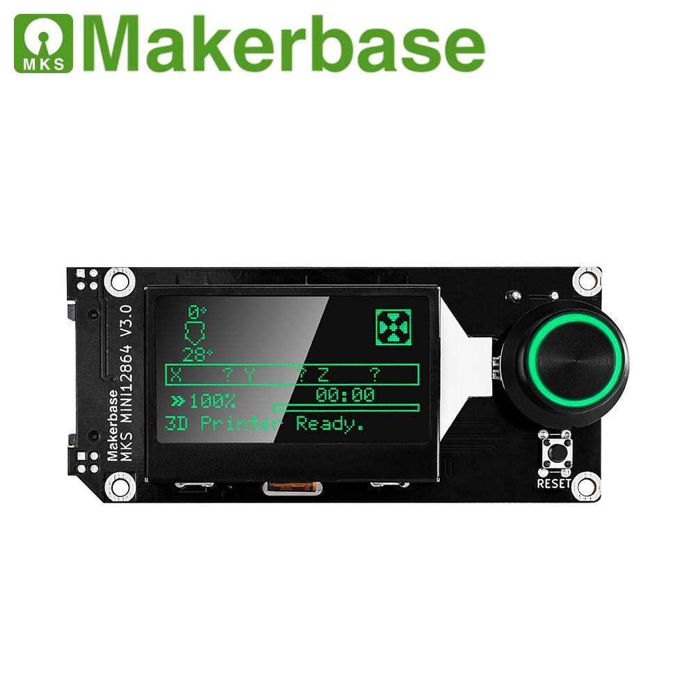 Makerbase MKS MINI12864 V3 Lắp Thẻ SD Bên MÀN HÌNH LCD Hiển Thị Thông Minh Màn Hình 3D Máy In Phần MKS SKR VORON mini 12864