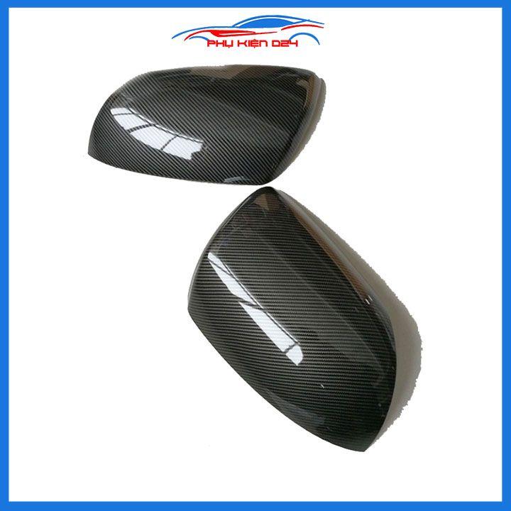 Ốp gương Cerato 2019-2020-2021-2022 vân Cacbon bảo vệ chống trầy trang trí làm đẹp xe