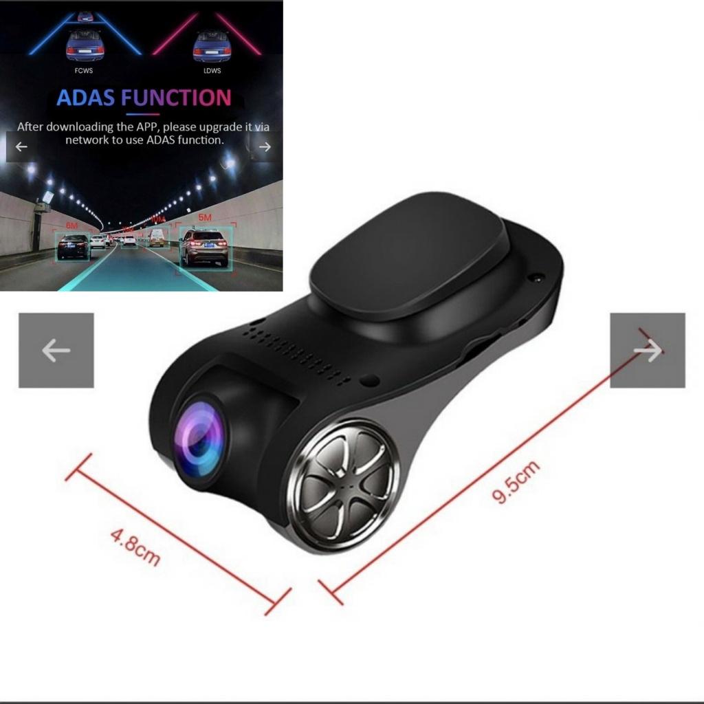 Camera hành trình ô tô U6F siêu nét kết nối màn hình android cảnh báo tốc độ, lệch làn đường và nhiều chế độ