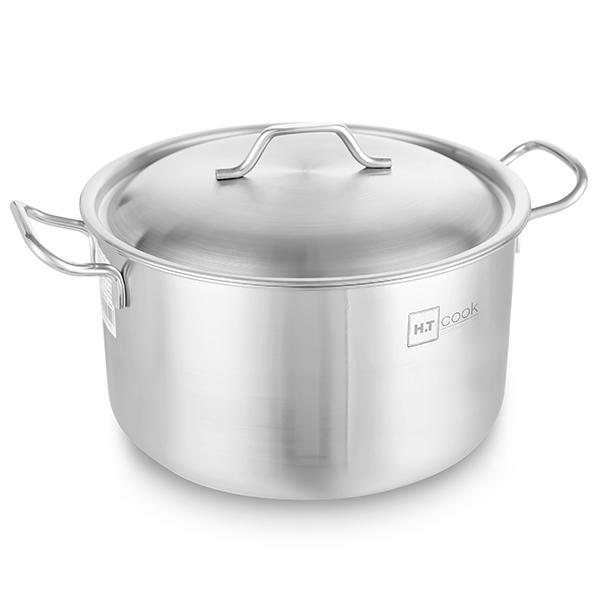 Nồi inox nắp inox 26 cm HT Cook N26-1DHT - Hàng chính hãng