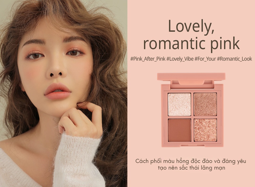 Phấn Mắt 4 Màu 3CE MINI MULTI EYE COLOR PALETTE 3.2G