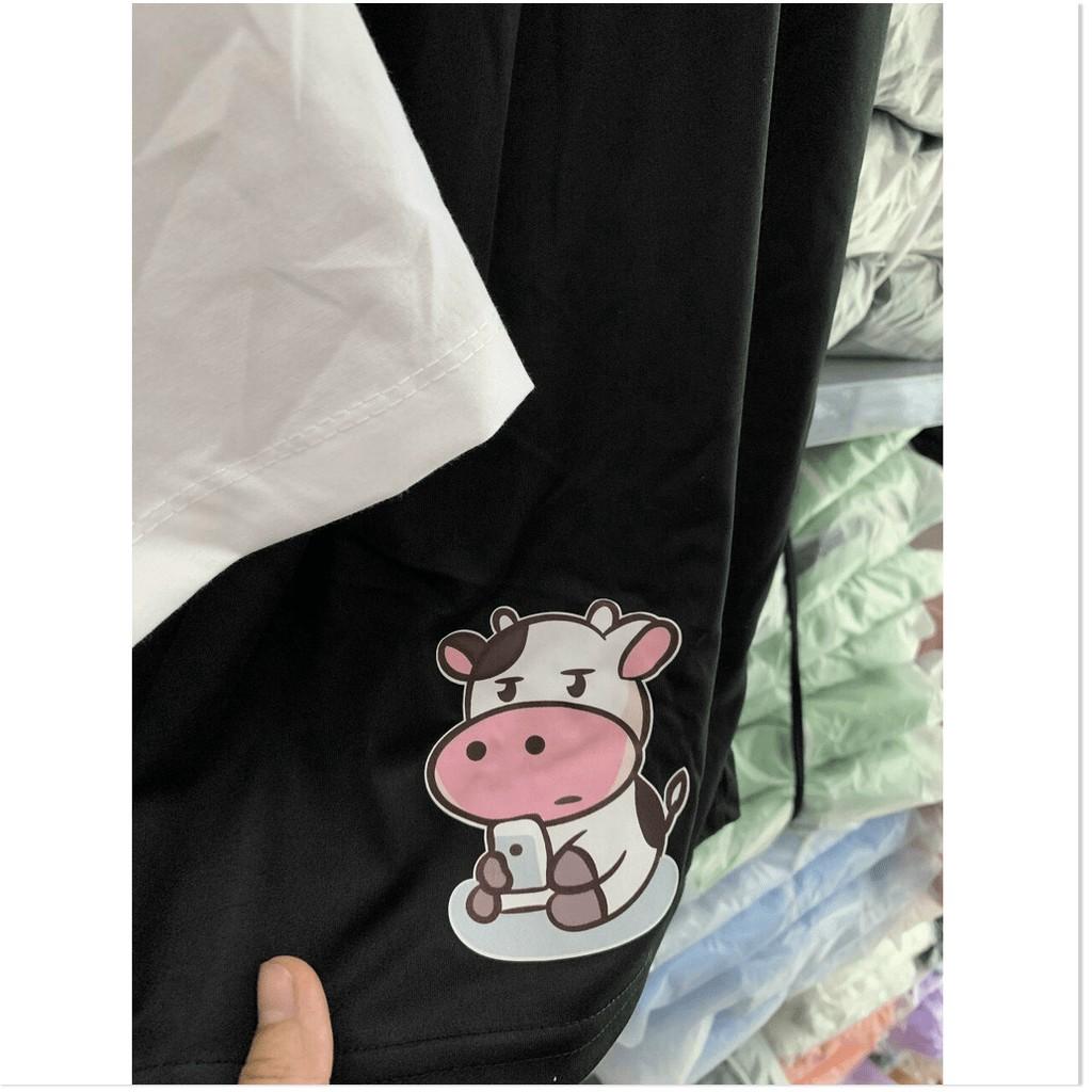 SET BỘ THUN COTTON NỮ XINH XẮN,THIẾT KẾ HỌA TIẾT HỢP THỜI TRANG MÙA HÈ,ĐẶC BIỆT LÀ CHẤT LIỆU VÃI THOÁNG MÁT KHÁNH AN STO