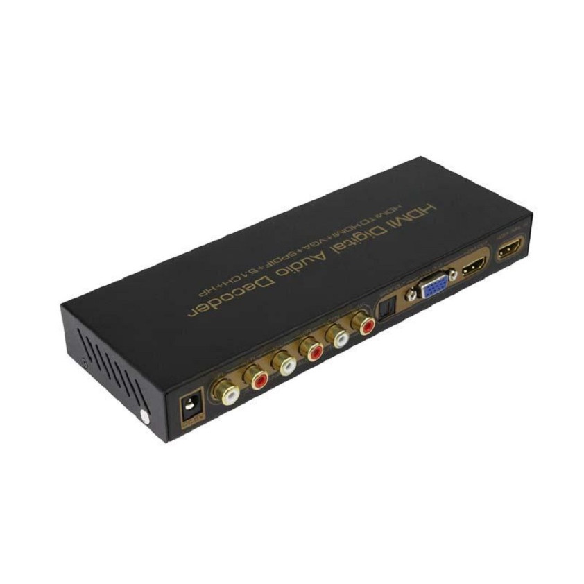 Bộ chuyển đổi HDMI sang HDMI + VGA + Audio ASK HDCN0012M1 Chính Hãng