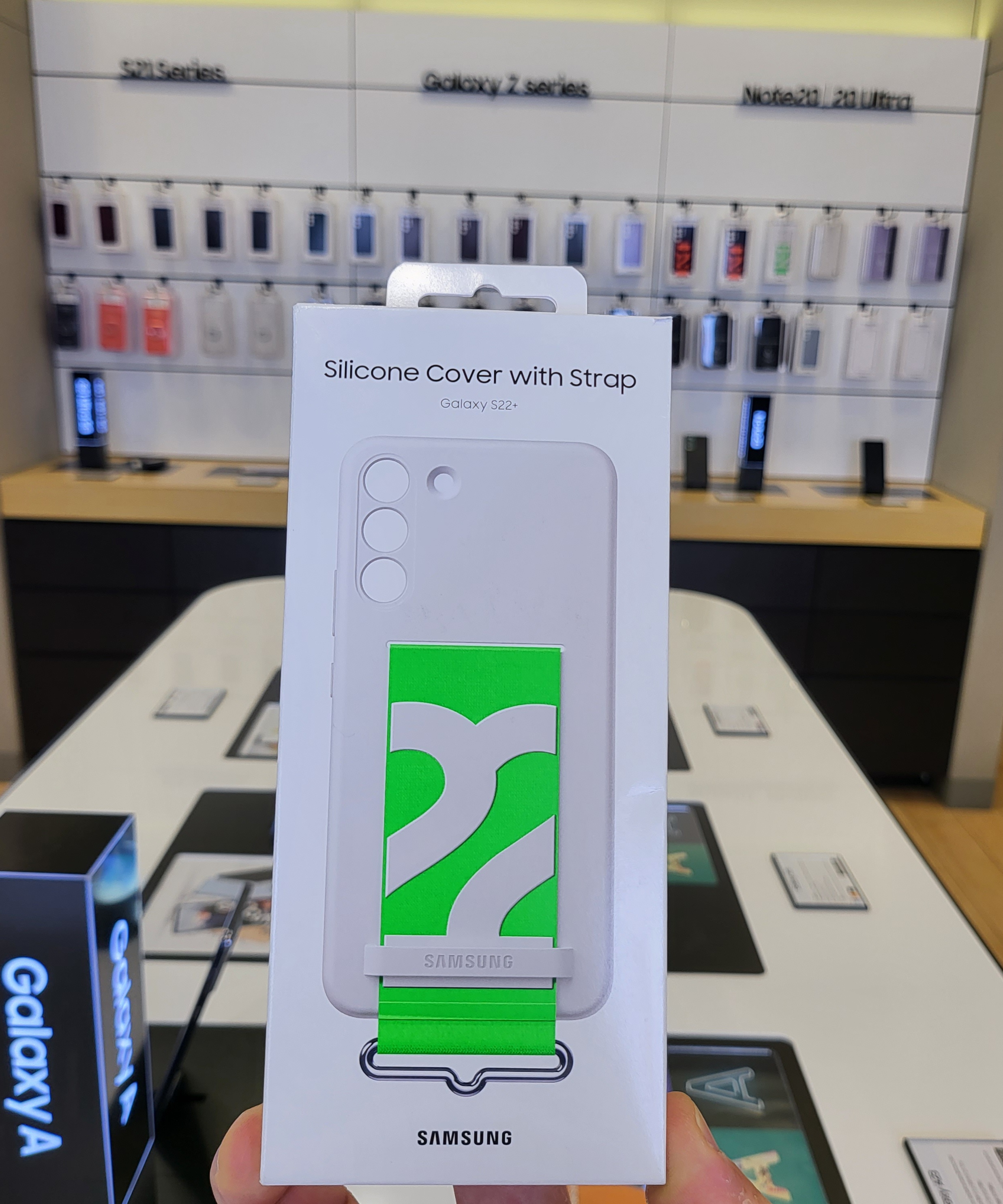 Ốp Lưng Samsung Silicon S22 Plus - Hàng Chính Hãng