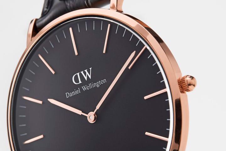 Daniel Wellington Classic Bayswater Rose Black 36mm DW00100281