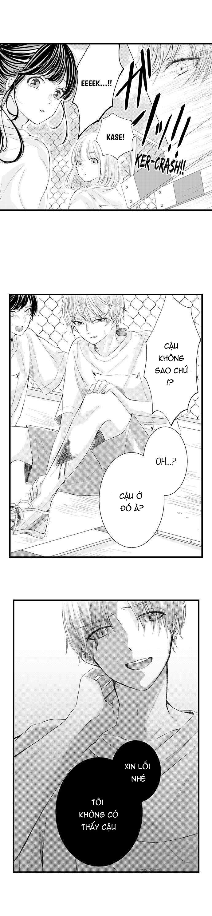 [16+] tớ và cậu chỉ còn cách nhau 0,01mm nữa chapter 14.1 4