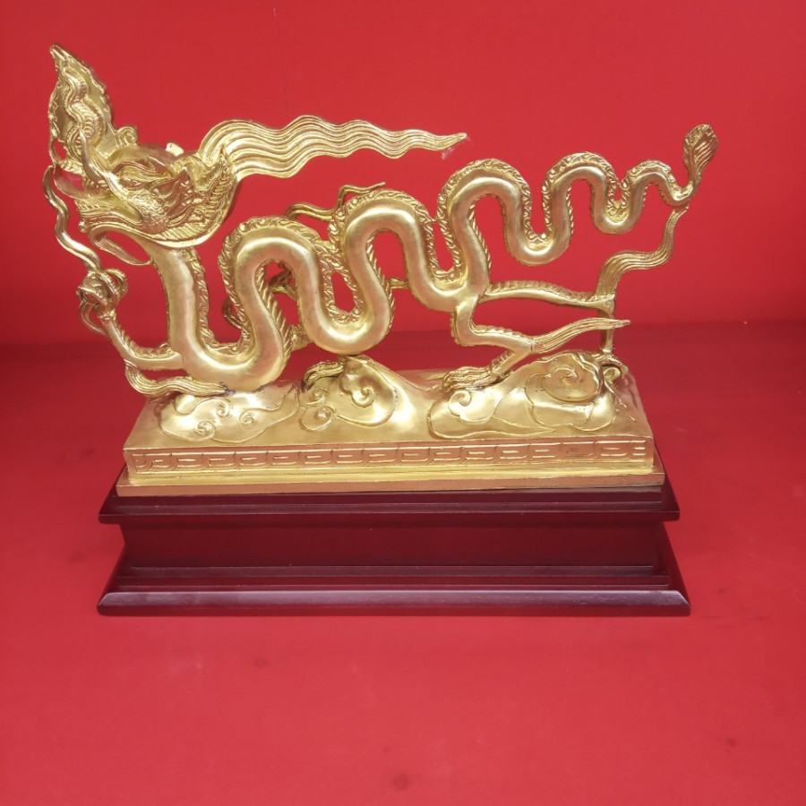 Quà tặng tượng rồng thời Lý 23cm